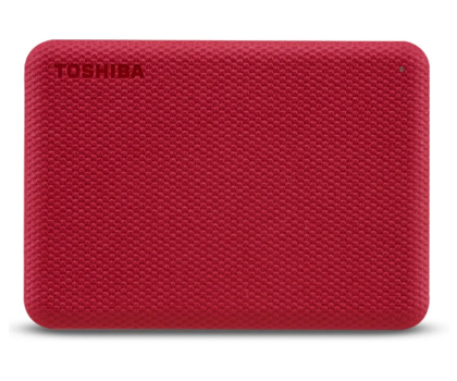 Dysk zewnętrzny Toshiba Canvio Advance 4TB USB 3.2 Gen. 1 Czerwony